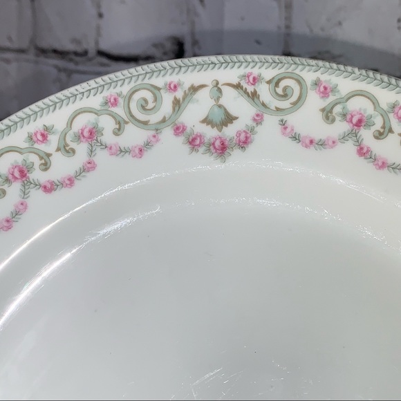 Elite Works Limoges France Floral Salad/Dessert Plate - Picture 3 of 5